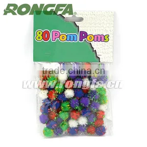 High Quality Pom Poms For Kids DIY Use thumbnail-4