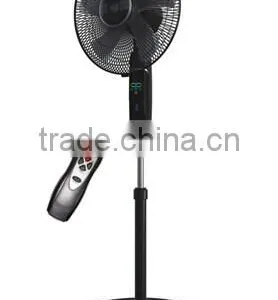 16 Inch Remote Control "8" Oscillation Electric Stand Fan / Stand Fan With Metal Blade / Parts Electric Stand Fan thumbnail-2