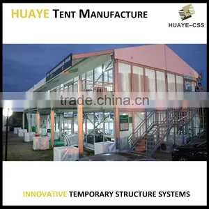German Quality China Manufacture Double Decker Marquee for Sports Festival Events for Sale thumbnail-2