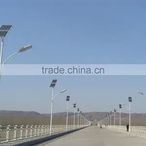 30W LED Solar Lighting System 6M Lamp Pole 12V DC Solar Street Light thumbnail-1