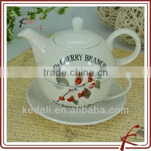 Porcelain Tea Pot thumbnail-1