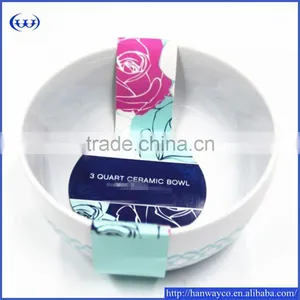 3 Quart Ceramic Bowl thumbnail-1