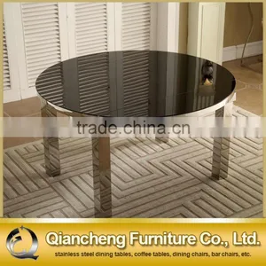 Black Extendable Glass Dining Table 918# thumbnail-3