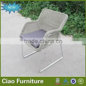 Latest Design Aluminum Round Wicker Outdoor Chair Cushions thumbnail-4