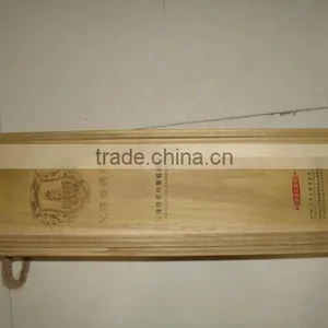 Solid Single Bottle Wooden Wine Box thumbnail-1