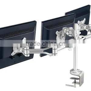 Triple Desk LCD Monitor Arm thumbnail-1