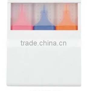 Multi Colorfed Highlighter Pen With Plastic Box thumbnail-1