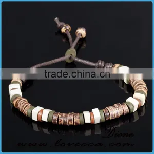 Unisex Clay Charm Tribe Bracelets Trending Ceramic/Clay Beads Bracelet Handmade Fashion Jewelry thumbnail-3