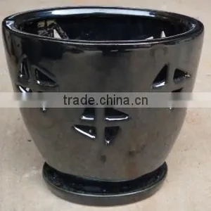 Orchid Planters, Cactus Pots, Bonsai Pots, Vietnam Tall Indoor Ceramic Pots, Vietnam Small Indoor Ceramic Pots, thumbnail-1