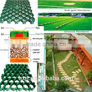 Grass Grid Used in Landscaping Plastic Grass Pavers Geogrids thumbnail-1
