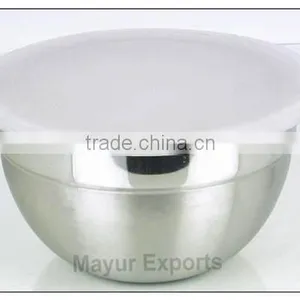 Stainless Steel Lid Bowl thumbnail-1