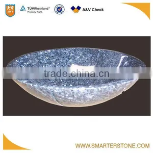 Chinese Blue Granite Round Wash Basin thumbnail-1