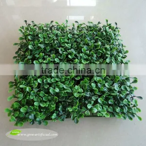 Artificial Green Grass Mat, Artificial Boxwood Mat Square Shaped for Landcaping BOX011 GNW thumbnail-1