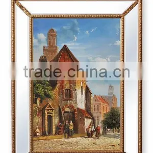 FA-043-01 Leading Vintage Wall Painting With Carved Top thumbnail-4