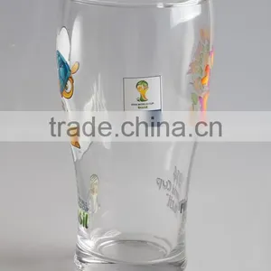 Promotion 2016 Hot Sale New Products Customized Glass Beer Cup thumbnail-6