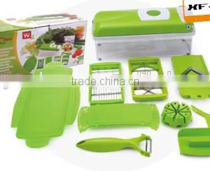 12 Sets Multi-Function Food Quick Chopper/grater Set/12 in 1 Multichopper thumbnail-1