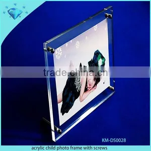 Acrylic Child Photo Frame With Screws,acrylic Photo Frame, Acrylic Frame thumbnail-1