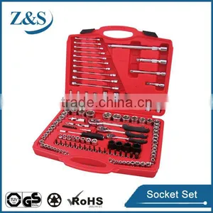 108pcs 1/2&3/8&1/4 CR-V Different Types Wrenches Socket Set thumbnail-1