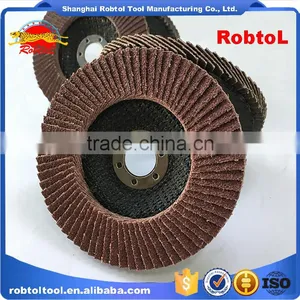 T27 Flap Disc 115mm 4.5" Abrasive Aluminum Oxide Flap Disk Grinding Wheel ,sanding Grit40 Grit60 Grit 80 Grit120 4pcs per Set thumbnail-6
