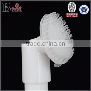 150ml White Plastic Foam Spray Bottle Facial Cleanser Silicone Brush Cap 150ml Foam Spray Bottle thumbnail-3