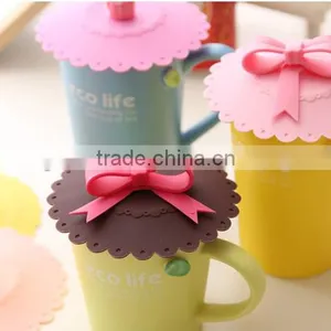 Silicone Anti-dust Suction Seal Lid Cap Coffee Mug Leak Proof Cover thumbnail-4