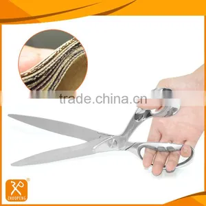 11 Inches Full Stainless Steel 5Cr15 MOV Tailoring Scissors thumbnail-2