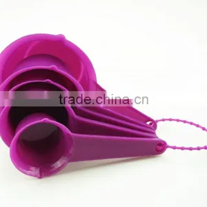 47064 Set of 5 Pcs Plastic Kitchen Baking Measuring Measure Spoon Cup Set NEW thumbnail-6