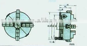 Direct Mounting Four-jaw Self-centring Chuck (2142) thumbnail-1