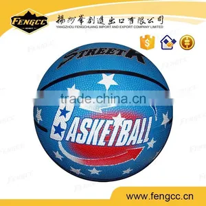 Promotion Custom Basketball Size 7 on Bulk Sale Rubber Basketball thumbnail-1