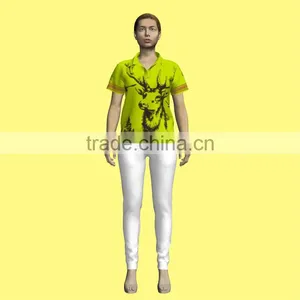 Polo, Women/men Polo, Wholesale Polyester/cotton Custom Design Fashion Polo MQF-005 thumbnail-6