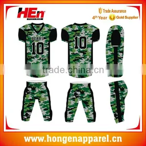 New Style Custom Made American Football Jerseys Camo Design /national Team Football Jersey thumbnail-1
