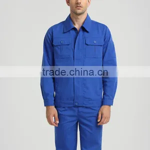 OEM Solid Color Long Sleeve Cotton Work Shirts Wholesale thumbnail-2