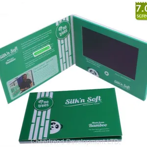 Hot Selling 7 Inch LCD Screen Digital Video Brochure With High Quality thumbnail-2