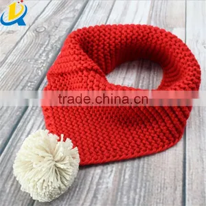 Top Sale Popular Knitted Candy Color Wool Warm Head Scarf for Kids thumbnail-5