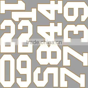 Custom Heat Transfer Sticker Basketball/Football Team Logo Plastisol Transfer For T-shirt thumbnail-3