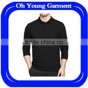 Customize a Gentleman Long Sleeve Mens Polo Shirt thumbnail-1