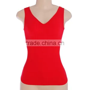 Seamless Polyamide and Spandex Ladies Tank Top thumbnail-1