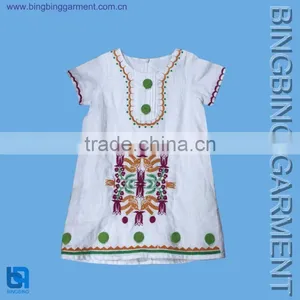 Ladies Embroidery Shirt Dress thumbnail-1