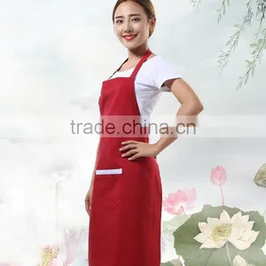 Waterproof Advertising Apron Custom Manufacturers Aprons Customized Advertising Aprons Oil Kitchen Hanging Neck Apron thumbnail-4