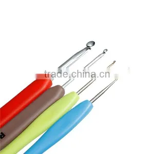 Custom 16pcs 2.50-6.0mm Plastic Crochet Hook Set With PU Pouch thumbnail-2