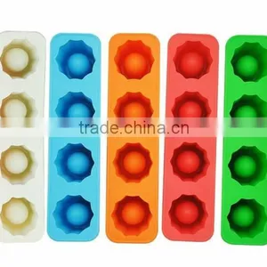 Silicone Ice Cube Trays Silicone Shot Mold Glass Ice Tray Bpa Free Silicone Ice Shot Ball Mould thumbnail-5