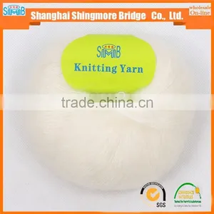 Oeko Tex Standard Supply Free Samples in High Quality Acrylic Mohair Yarn for Hand Knitting thumbnail-3
