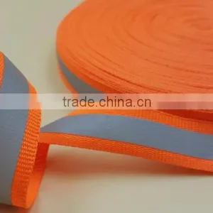 Recycle Decorative Polyester Knitting Reflective Webbing Tape thumbnail-1