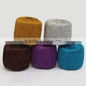 Wholesale Weaving/Knitting Yarn Metallic Yarn for Weaving/Knitting thumbnail-1