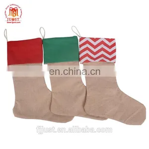 Aesthetic Appearance Cotton Patches Luxury Christmas Stockings thumbnail-1