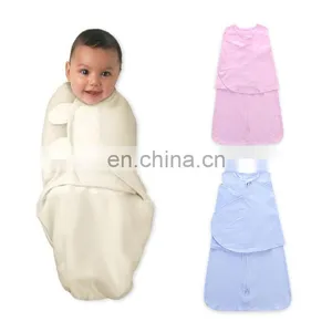 Soft Baby 100% Cotton Swaddle Blanket Adjustable Newborns Swaddle thumbnail-1