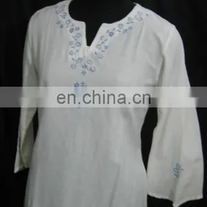 Ladies Embroidered Kurtas 2017 Latest Designs thumbnail-5