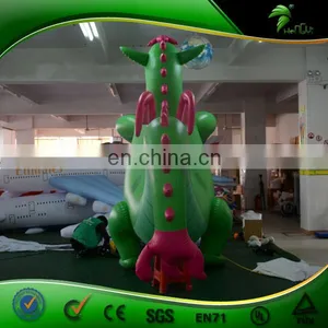 Big Belly Dragon, Inflatable Green Dragon Toys thumbnail-4