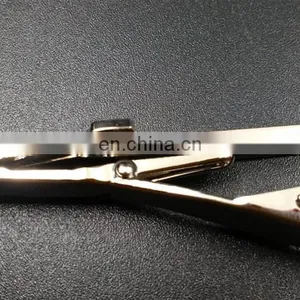 New Custom Design Silver Tie Clip thumbnail-3