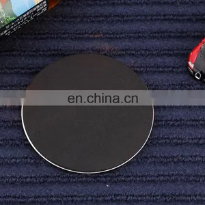 2017 Custome Make Wholesale Low Price Promotion Gifts Aluminium Round Shape Coaster thumbnail-3
